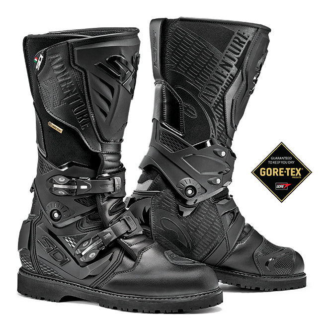 SIDI Adventure 2 black Gore-tex motorcycle boots